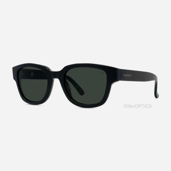 Vuarnet Belvedere 09 Small Black Pure Grey (3q view)