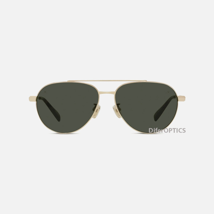 Vuarnet Horizon 03 Large Gold Pure Grey