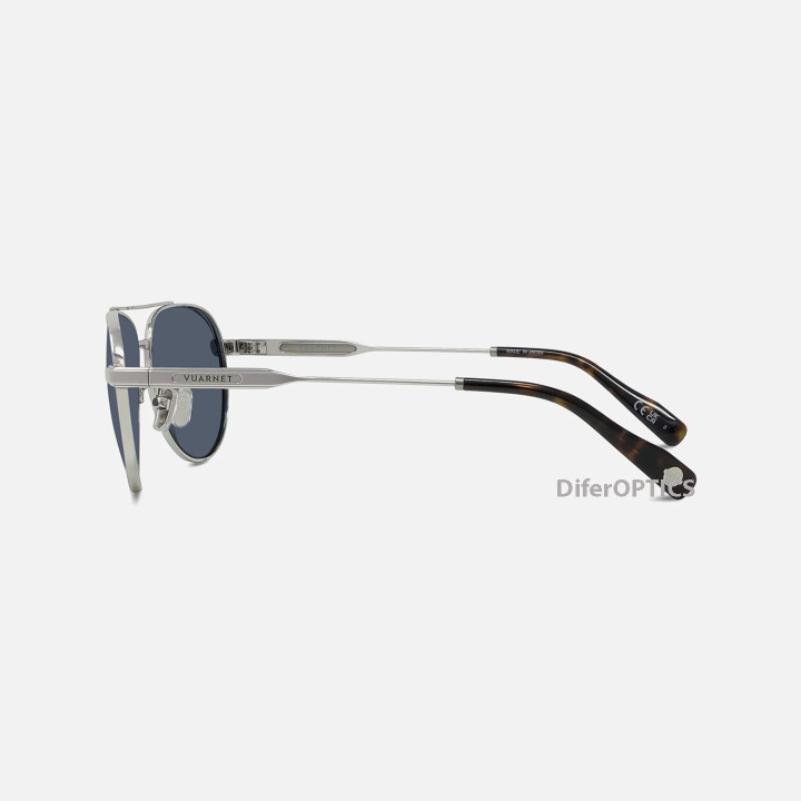Vuarnet Horizon 03 Large Silver Blue polar (vista perfil)