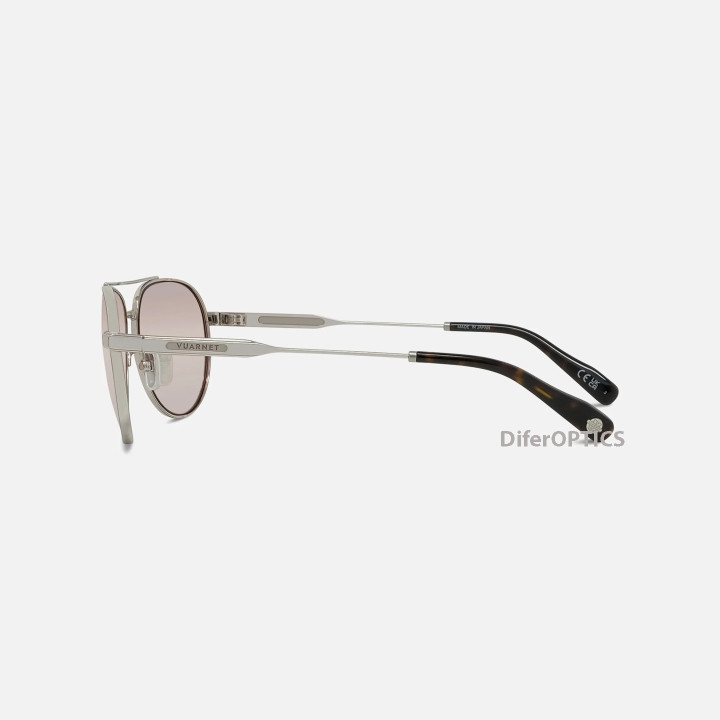 Vuarnet Horizon 03 Medium Silver Photochromic Pink Lynx (vista perfil)