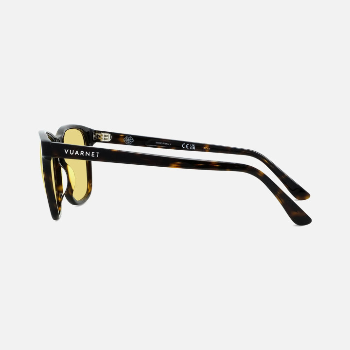 Vuarnet Belvedere 03 Tortoise Photochromic yellowlynx (profile view)