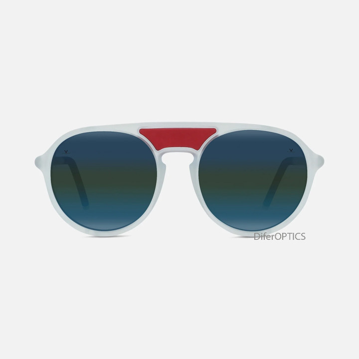 Vuarnet Ice 01 Transarent red grey bluelynx