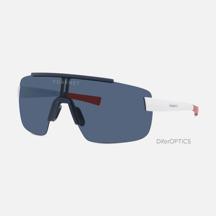 Vuarnet Racing 06 White Organic Blue Polar (3q view)