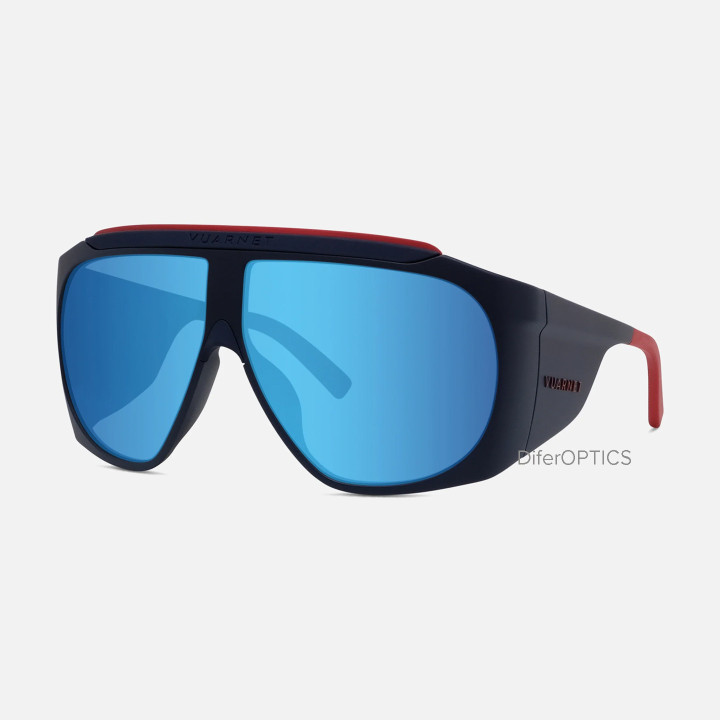 Vuarnet Altitude 01 Blue Pure Grey Blue Flash (3q view)