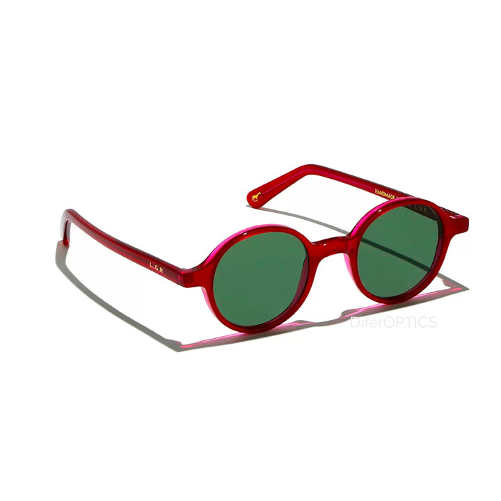 LGR Reunion Sun Venetian Red 80 // Flat Green g15 (3q view)