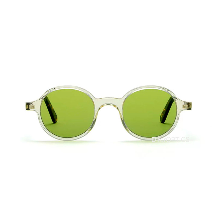 LGR Reunion Sun Champagne / Havana Scuro 49C // Green Vintage Photochromic (Base 2)