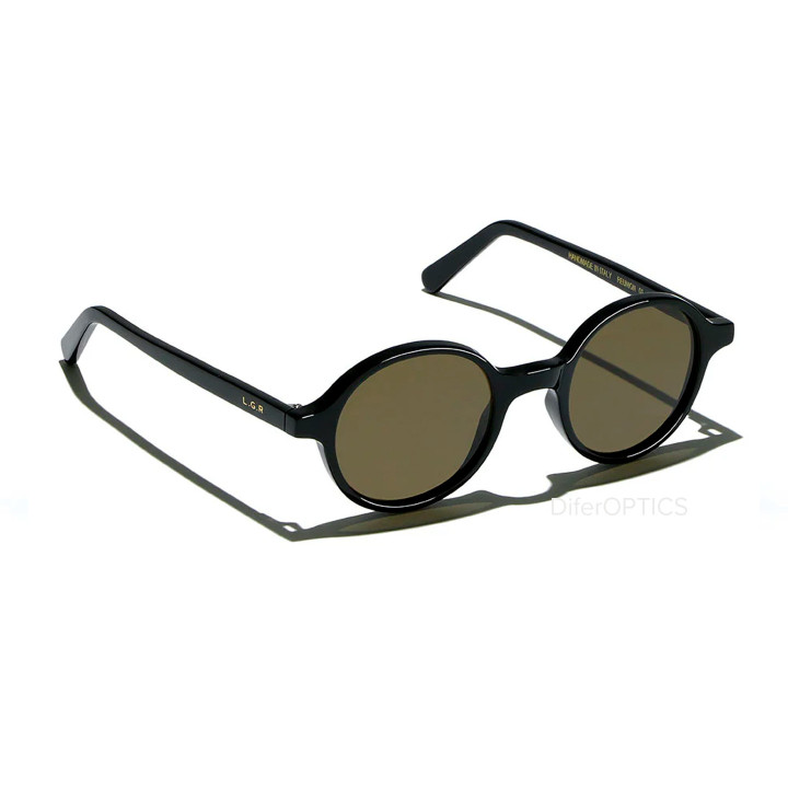 LGR Reunion Sun Black 01 // Brown Polarized Terre Rare (Base 2) (3q view)