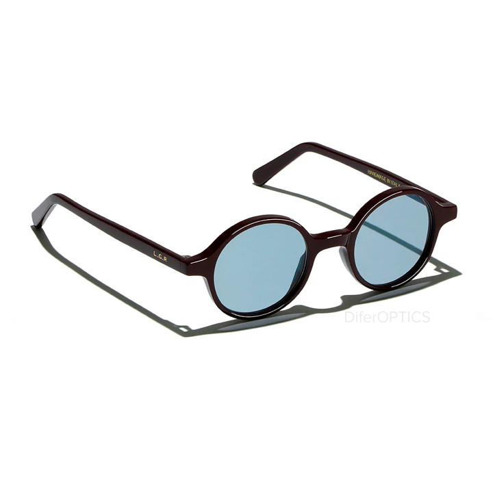 LGR Reunion sun Ethiopian Clay 101 // Blue Photochromic (Base 2) (3q view)