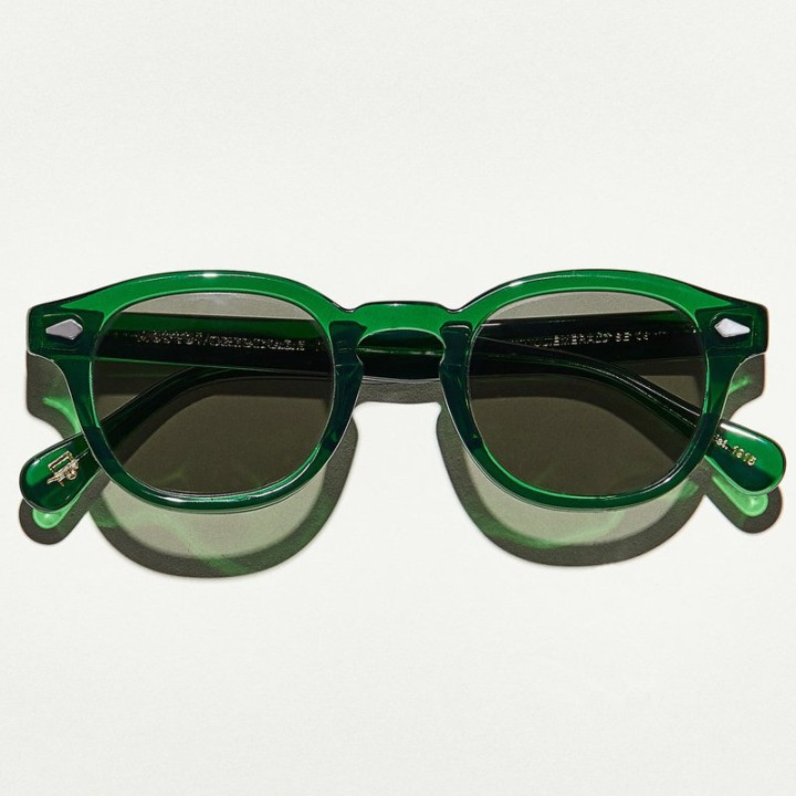 LEMTOSH SUN in Emerald with Grey Glass Lenses