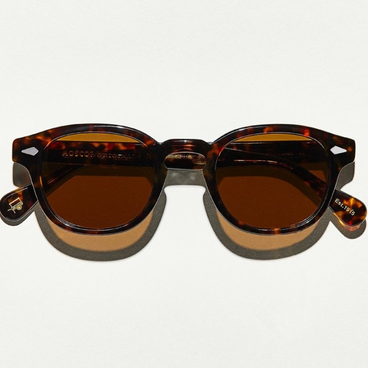 LEMTOSH SUN in Tortoise with Cosmitan Brown Glass Lenses