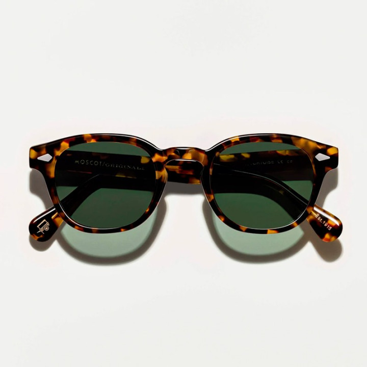 LEMTOSH SUN in Tortoise with G-15 Glass Lenses