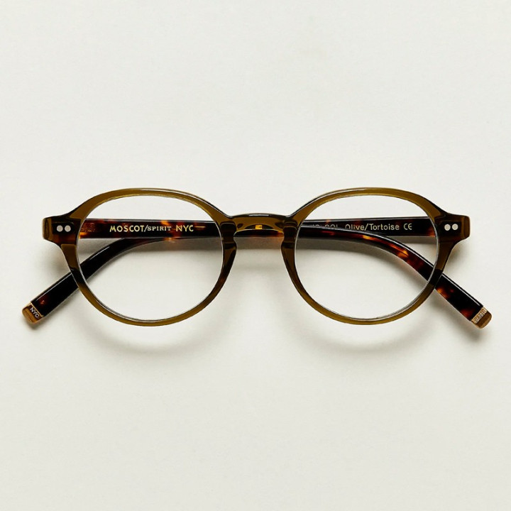 Moscot Petie Olive Tortoise