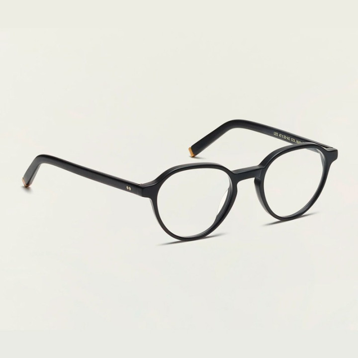 Moscot Les Black Matte 3q