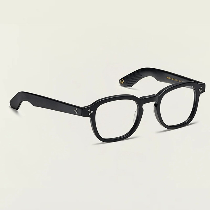 Moscot Momza Matte Black 3q