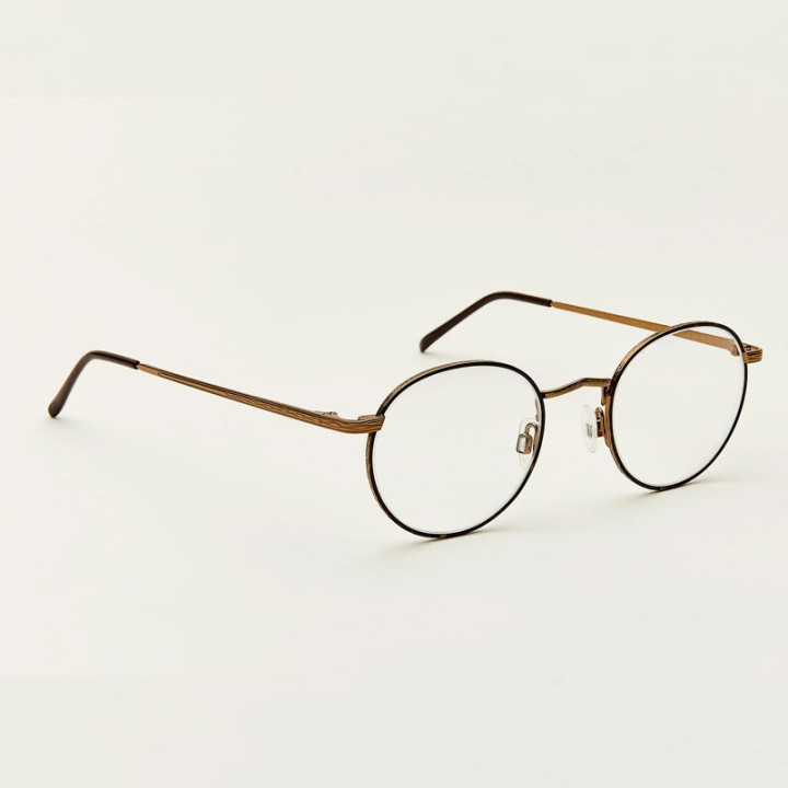 Moscot Dov Tortoise/Antique Gold 3q