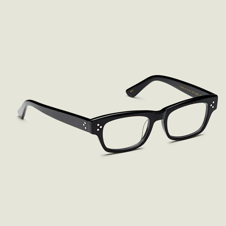 Moscot Hyman Black 3q