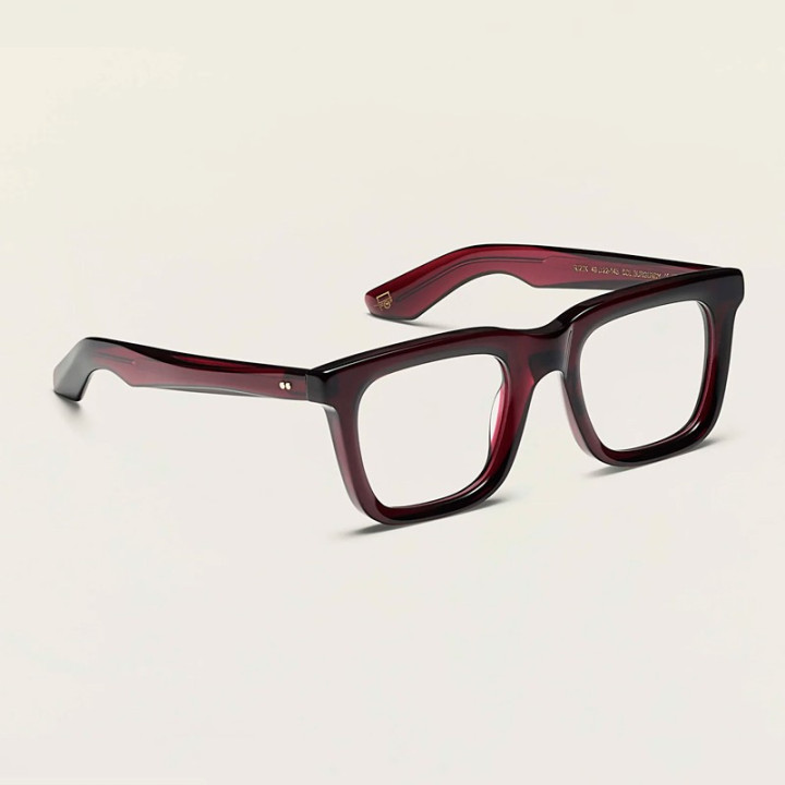 Moscot Rizik Burgundy 3q