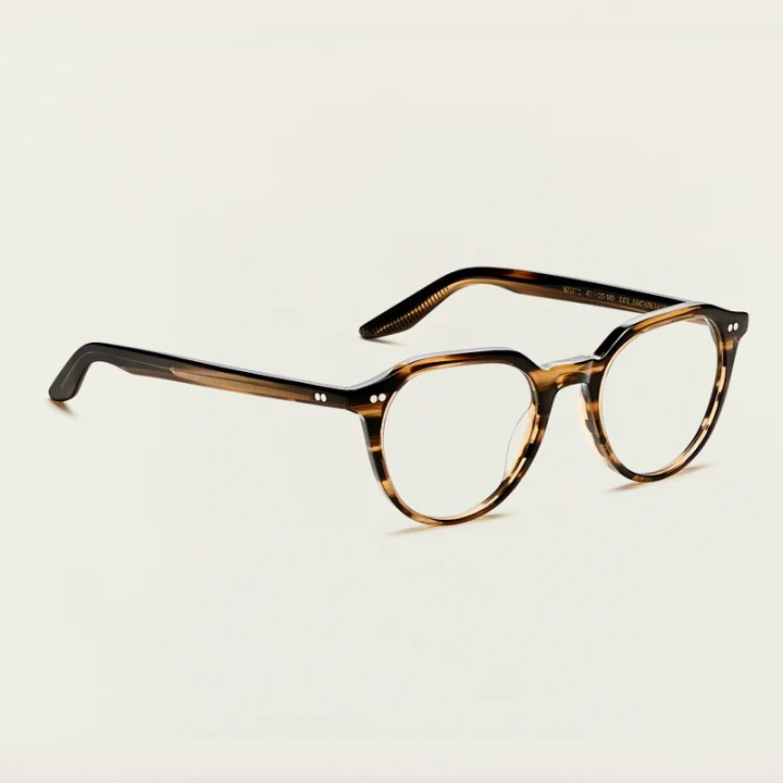 Moscot Kitzel Brown Bamboo 3q