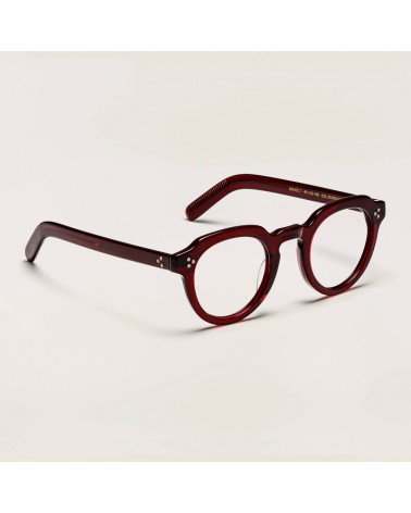 Moscot Gavolt Burgundy 3q