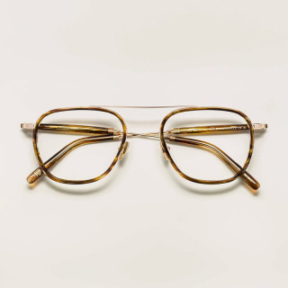 Moscot Fanagle Bamboo/Gold