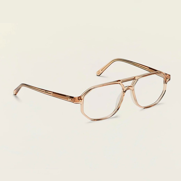 Moscot Gazeektal Cinnamon vista 3q