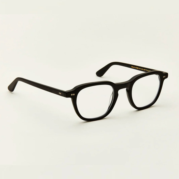 Moscot Billik Matte Black 3q