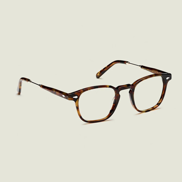 Moscot Genug Spot Tortoise/Gold 3q