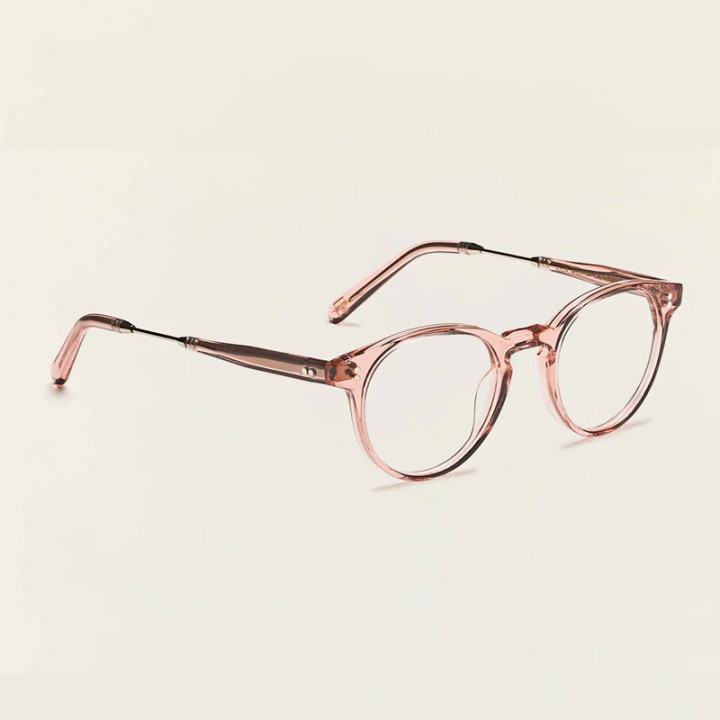 Moscot Golda Burnt Rose / Silver 3q