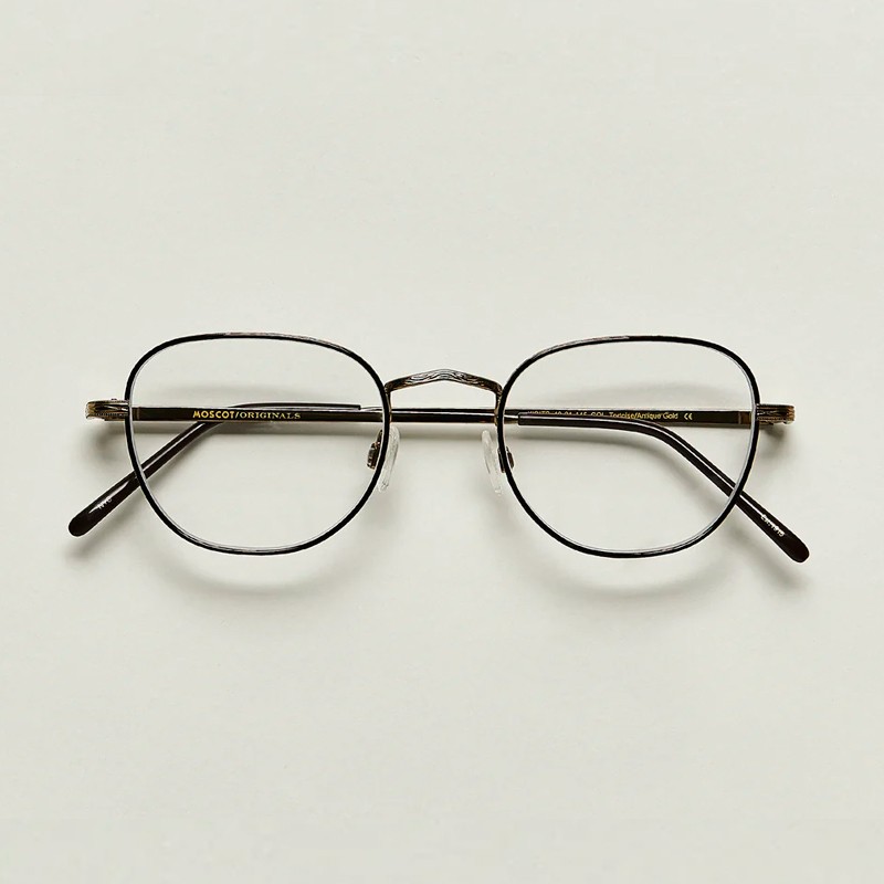 Moscot Kibits Tortoise Antique Gold