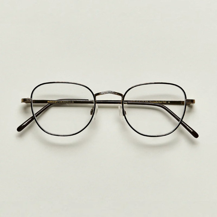 Moscot Kibits Tortoise Antique Gold