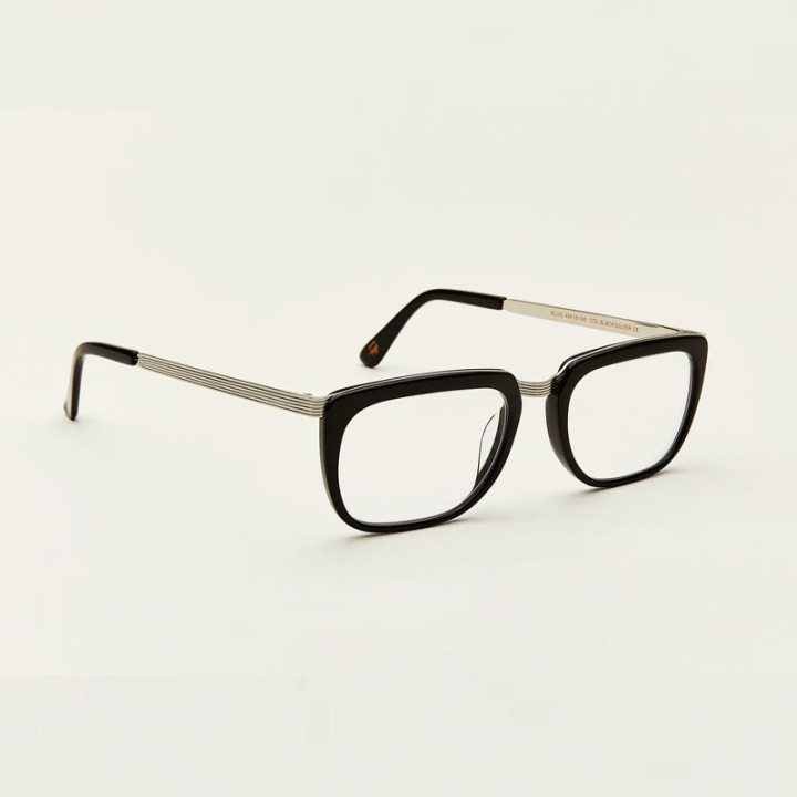 Moscot Klug Black / Silver 3q