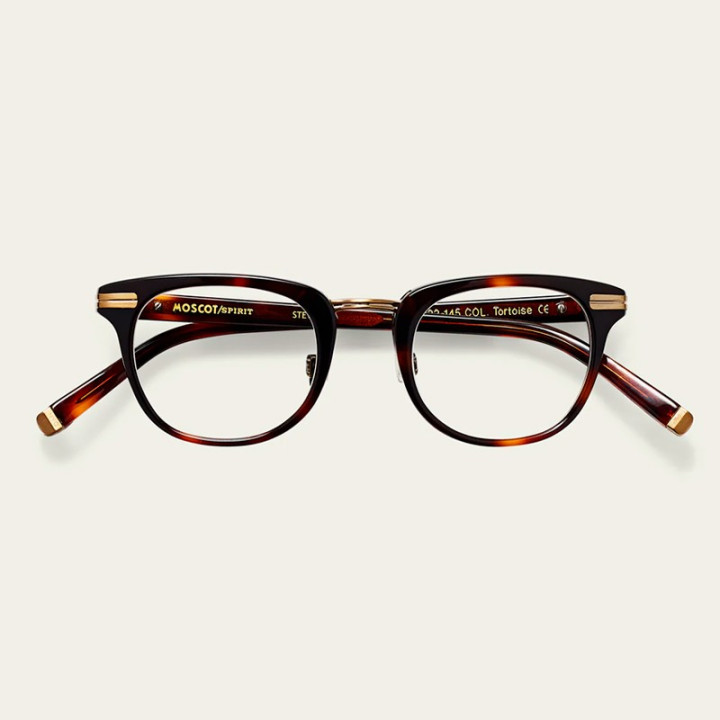 Moscot Stevie Tortoise Antique Gold