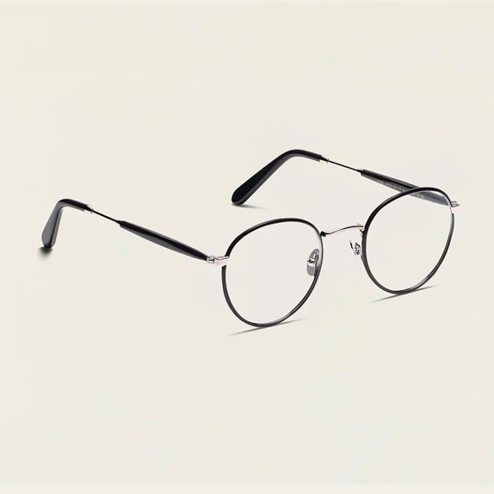 Moscot Pitsel Black Silver 3q