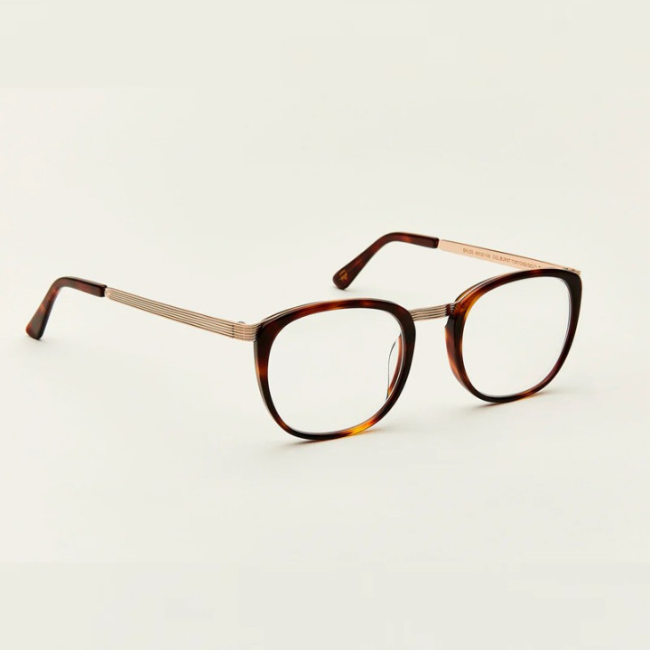 Moscot Brude Burnt Tortoise Gold 3q