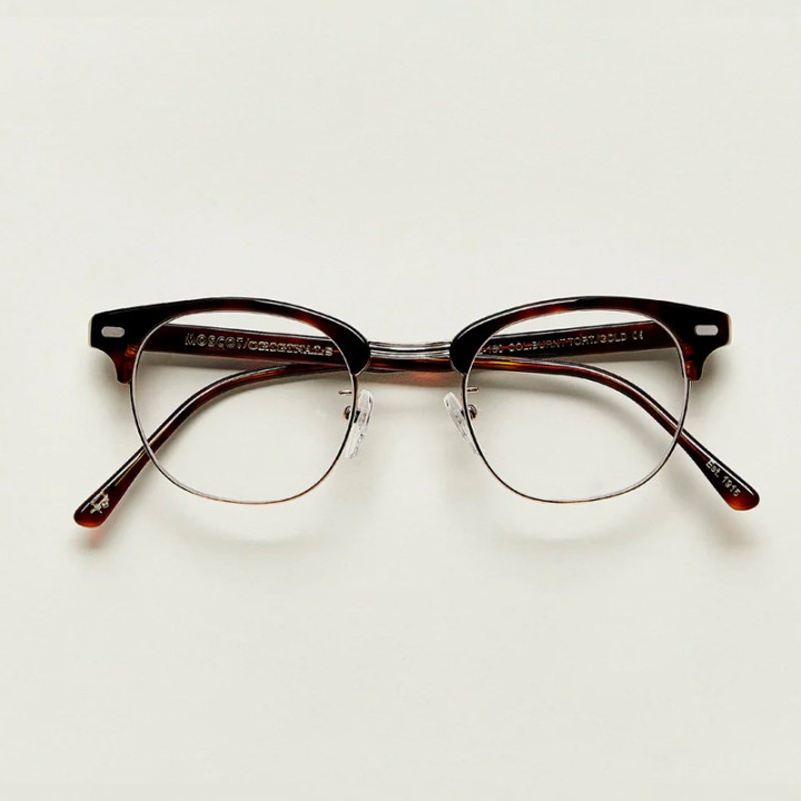 Moscot Yukel Burnt tortoise Gold