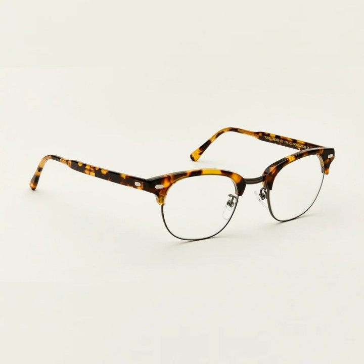 Moscot Yukel Classic havana Gunmetal 3q