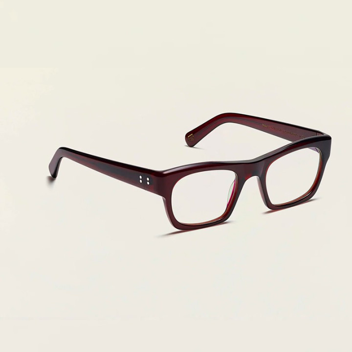 Moscot Nudnik Burgundy 3q