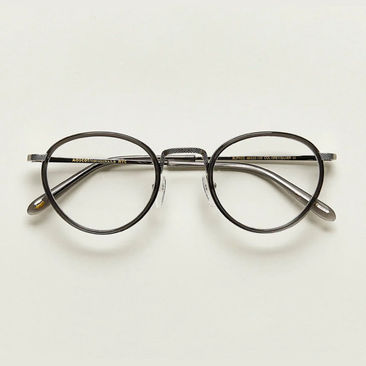 Moscot Bupkes Grey Silver