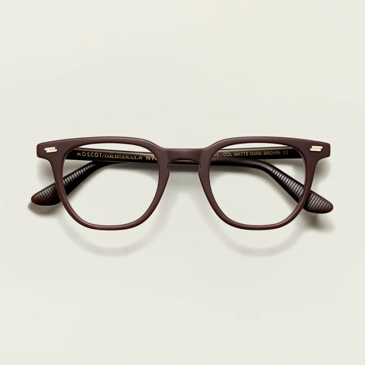 Moscot Tatah Matte Dark Brown