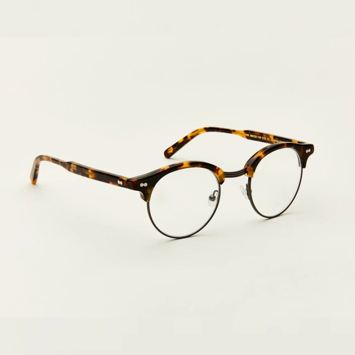 Moscot Aidim Classic Havana Gunmetal 3q