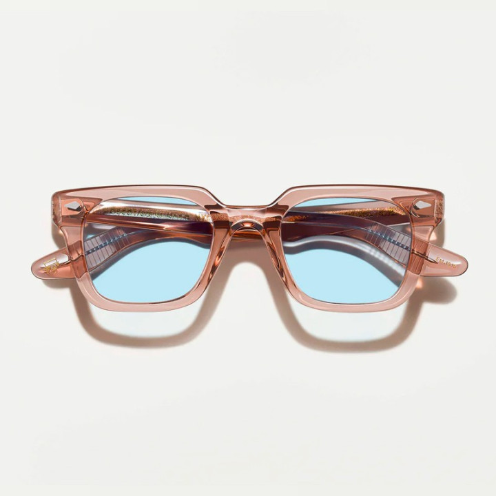 Las GROBER SUN en Vintage Rose con lentes Bel Air Blue