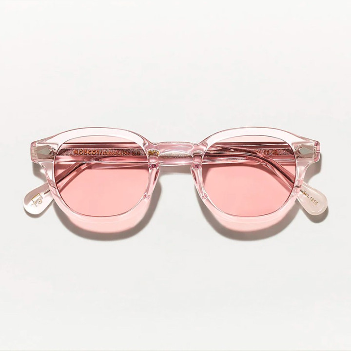 The Lemtosh Monochrome in Blush with New York Rose tinted lenses