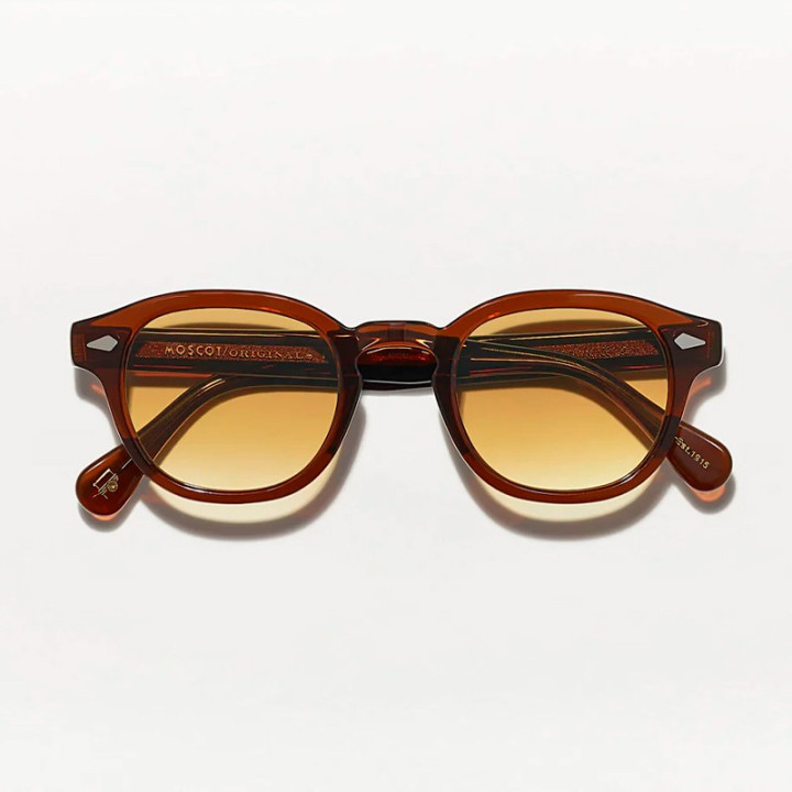 Las Lemtosh Monochrome en Brown con lentes Chestnut Fade