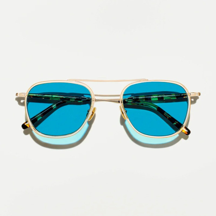 Moscot Fanagle Sun Citron Tortoise