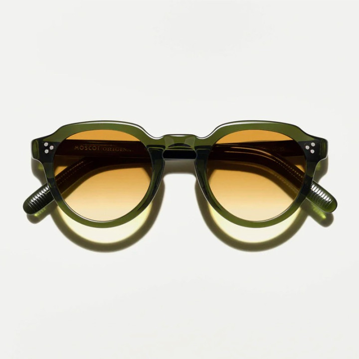 Las Gavolt Sun en Dark Green con Chestnut Fade Custom Made Tints