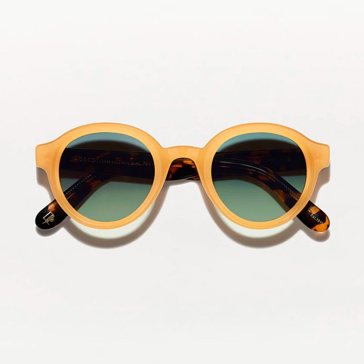 The Greps Sun in Honey tortoise with Forest Wood custom made tints