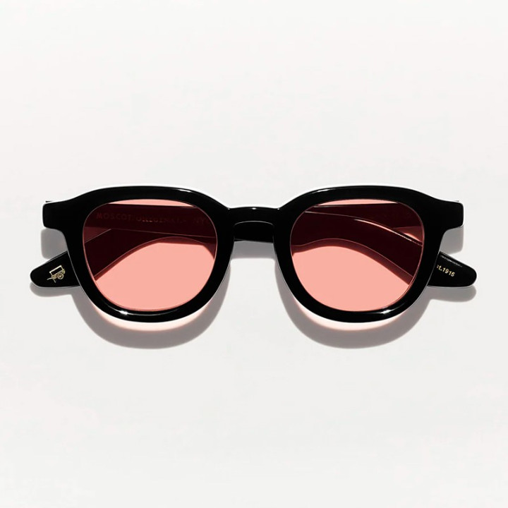 The Dahven Polychrome in Black with New York Rose Custom made tint