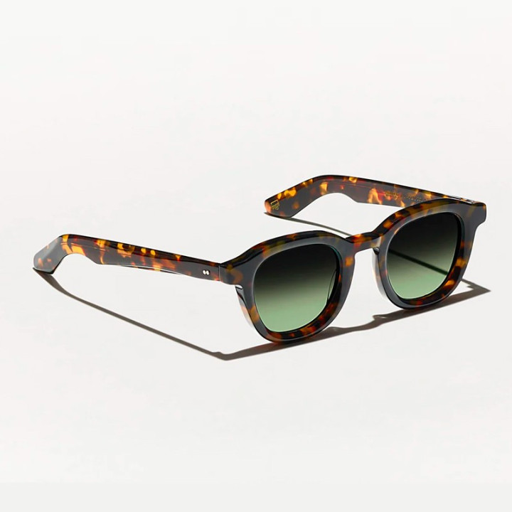Las Dahven Polychrome en Tortoise con Forest Wood Custom made Tint vista 3q