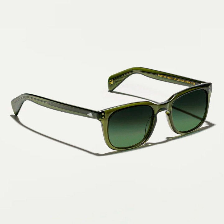 Las  Shiddock Sun en Dark Green conforest wood custom tints vista 3q