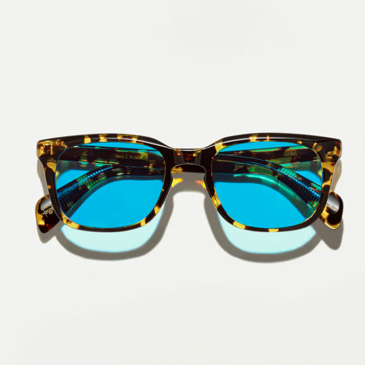 Las  Shiddock Sun en Tokyo tortoise con Celebrity blue custom made tints